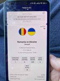 Bilet EURO 2024 Romania Ucraina