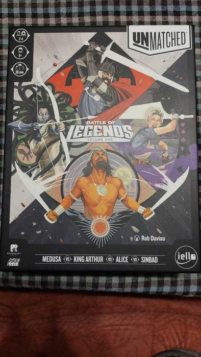 Настолна игра Unmatched: Battle of Legends, Volume One