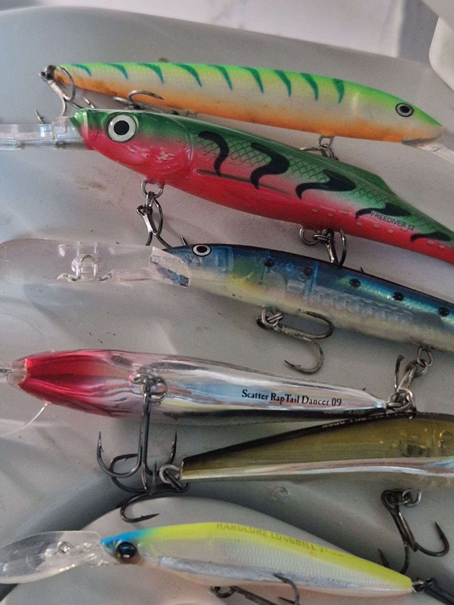 Воблери за тролинг Salmo Rapala Duel за бяла риба сом щука костур