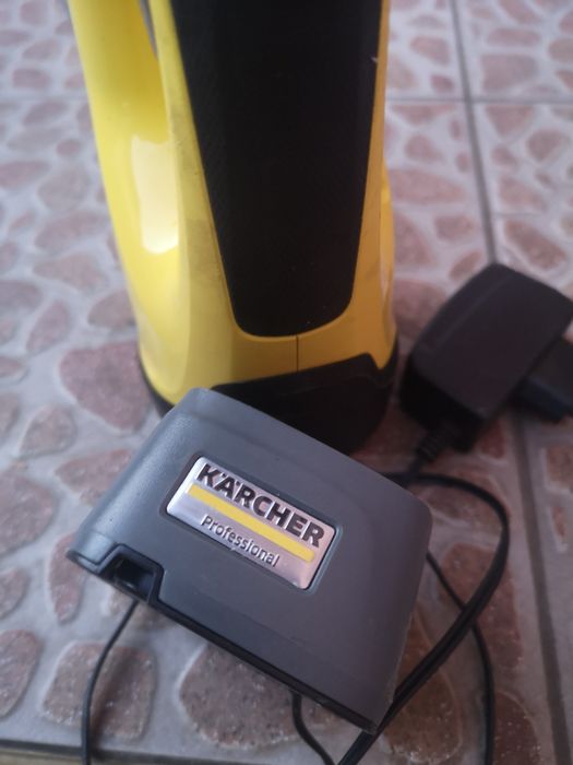 Стъклочистачка Karcher зарядно 2външни Батерии Нов Модел
