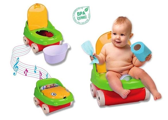 Детско гърне с мелодии - музикална тоалетна за бебе