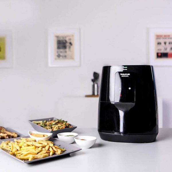 ПРОМО 2г Гаранция Нов Фритюрник с Горещ Въздух Еър Фраер TAURUS 3.5л