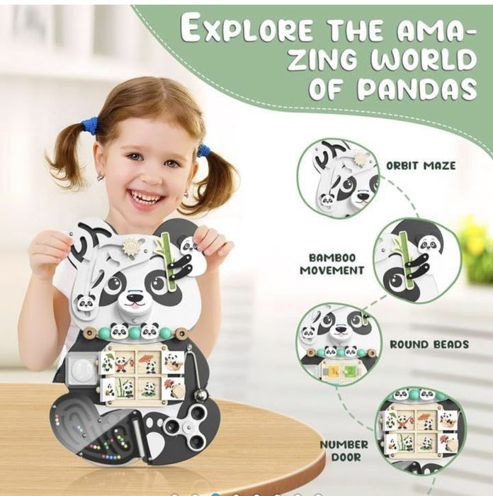 Jucarie educativa Montessori (Urs Panda)