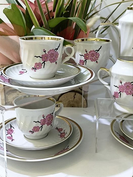 Руски порцелан сервиз за кафе