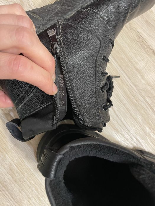 Ботинки кожаные на мальчика