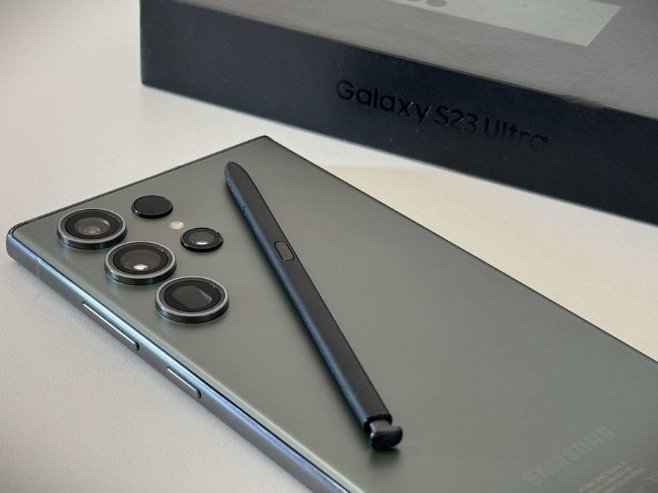 Бартер! Като НОВ! Samsung Galaxy S23 Ultra 512GB Green (Зелен)