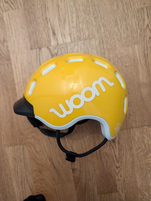 Vand casca bicicleta Woom marime S Galbena