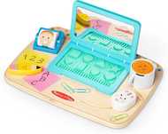 Дървена образователна играчка Лаптоп и бюро Melissa & Doug