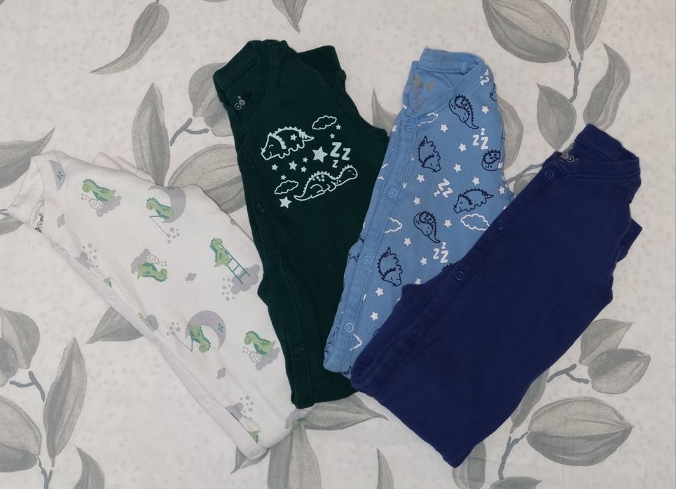 Памучни ромпъри Kuniboo 74- 80