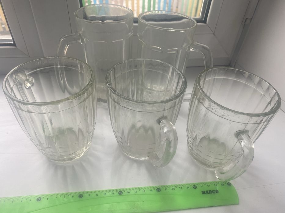 Бокалы пивные СССР.