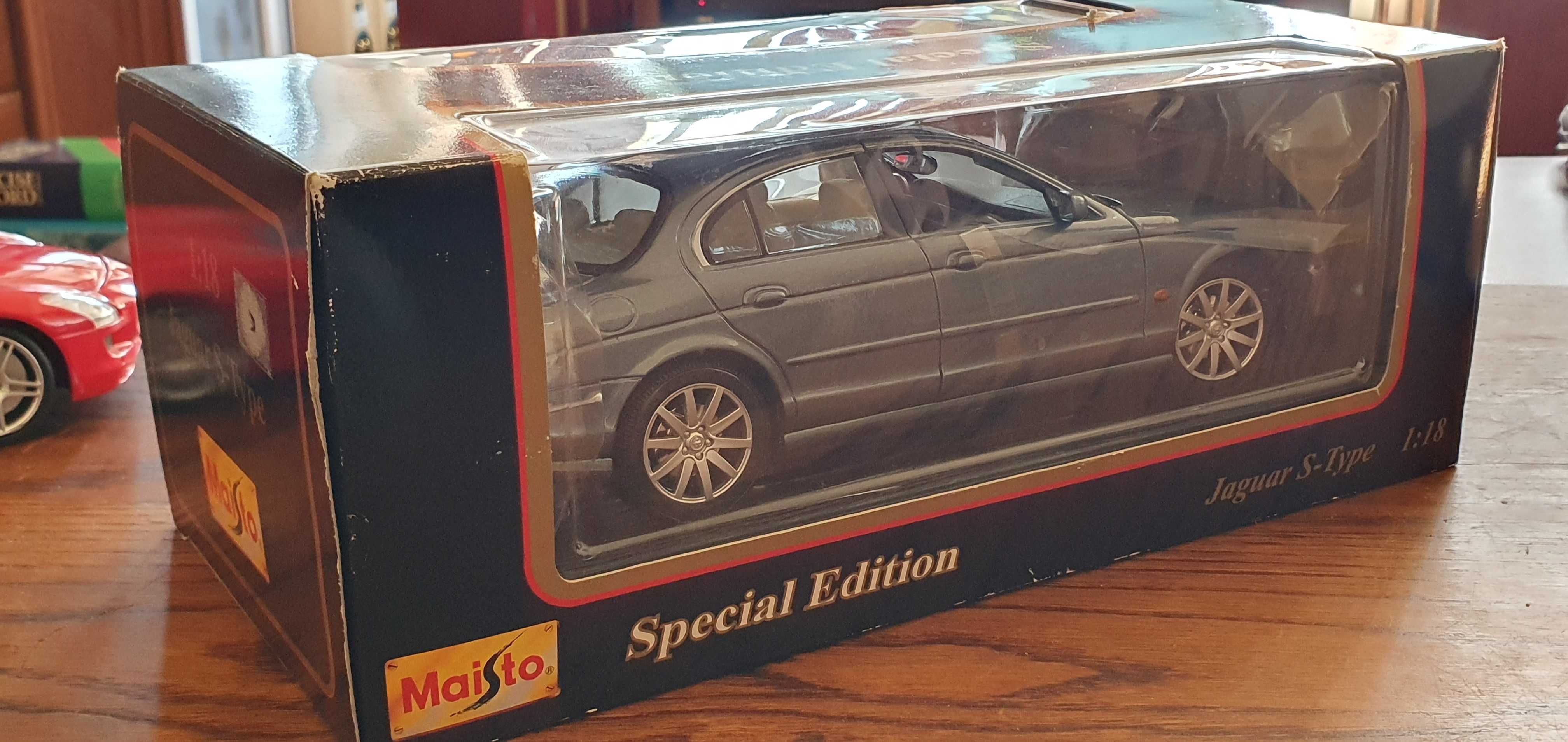 Maisto Jaguar S Type 1/18 Special Edition минт чисто нов в опаковката