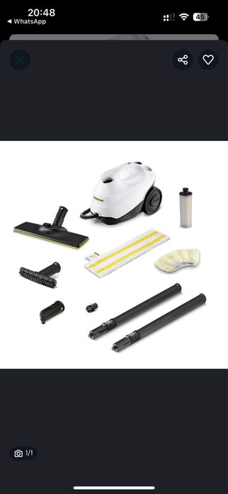 Аренда Karcher пароочистителя парогенератора Керхер
