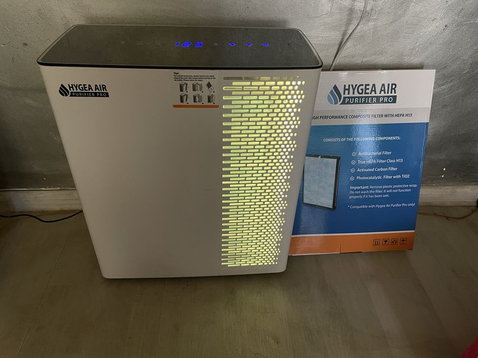 Hygea Air Pro пречиствател на въздух/Hepa H13/WiFi,йонизатор,UV лампа