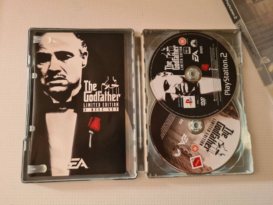 The Godfather Limited Edition 2 Disc Set Steelbook Joc Ps2 PlayStation