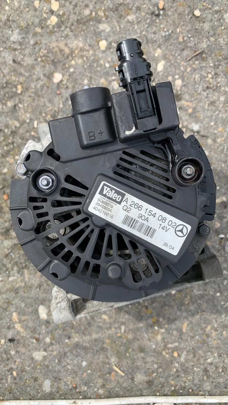 Alternator  Mercedes A150 W169 A2661540802 2004-2008