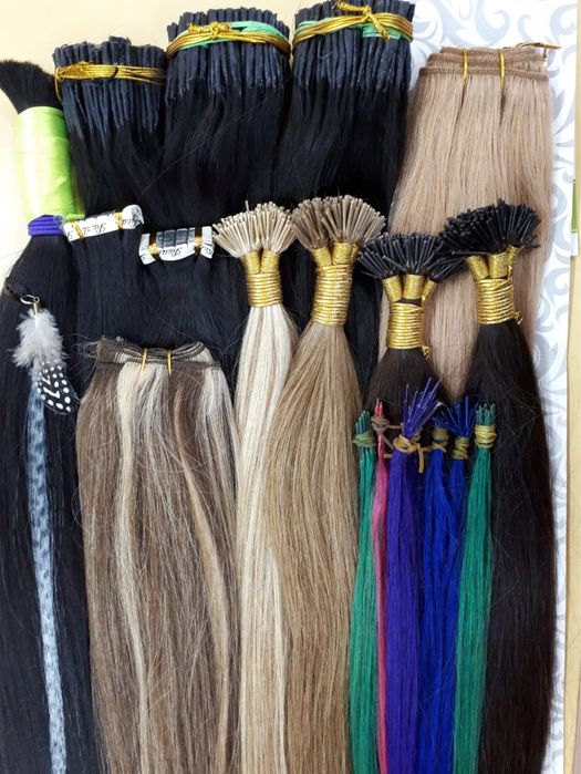 Волосы натуральные