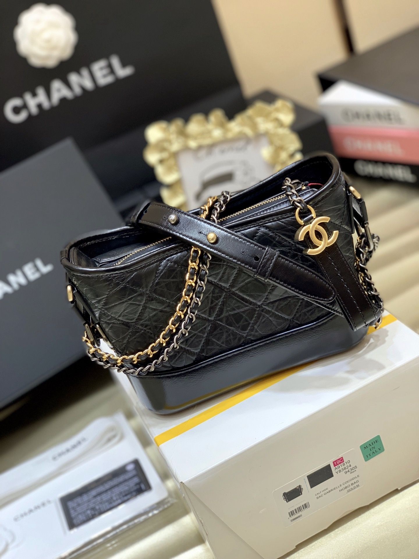 Geanta Chanel Gabrielle 20 cm, Premium