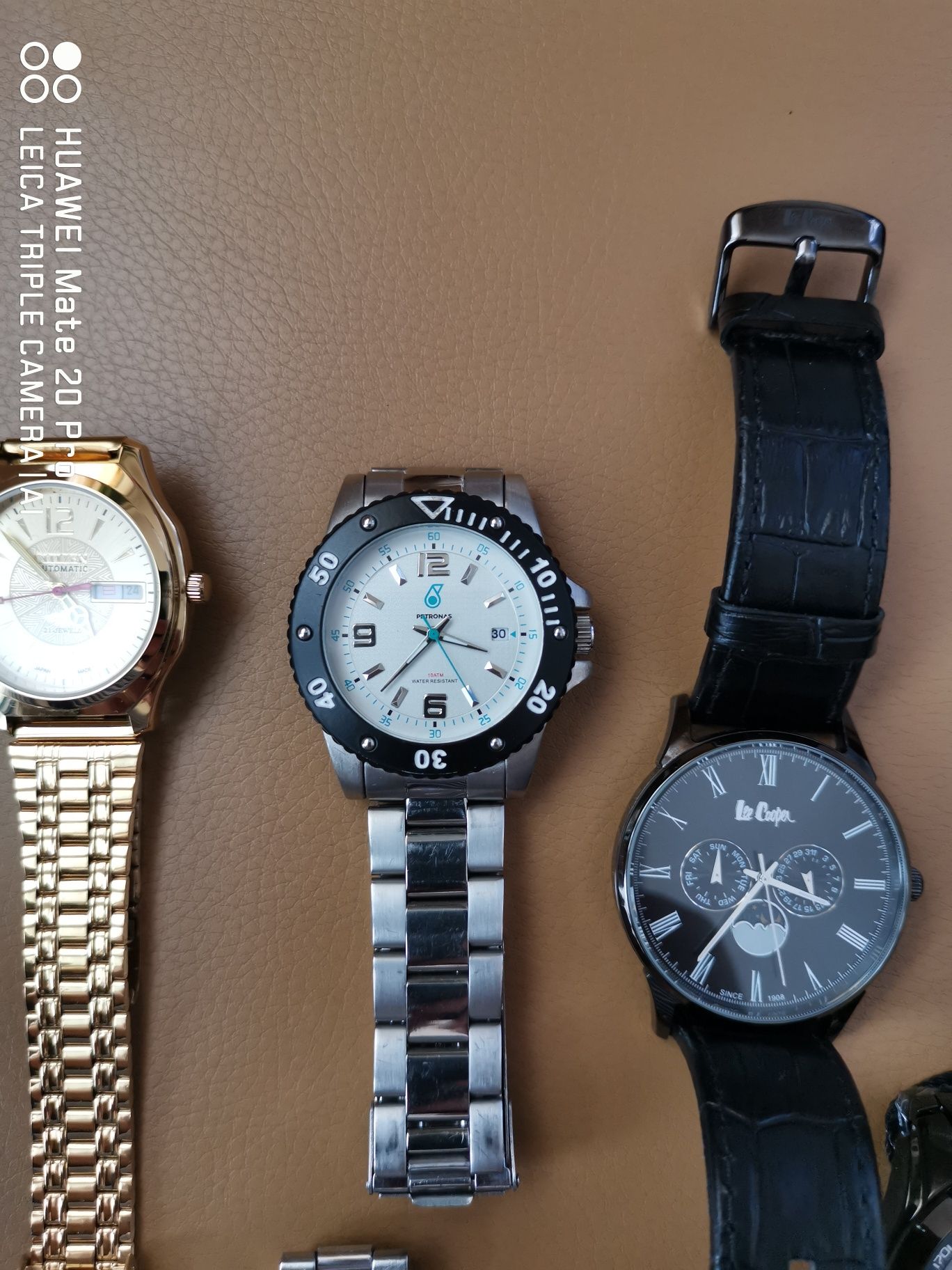 Лот часовници Seiko /Le Cooper /Petronas/Curren