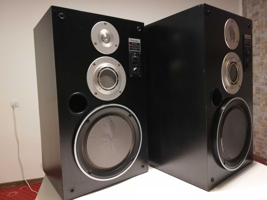 Set Boxe TECHNICS SB-X500A - 3 Cai/140 W/8 Ohm - Rare/Impecabile/Japan