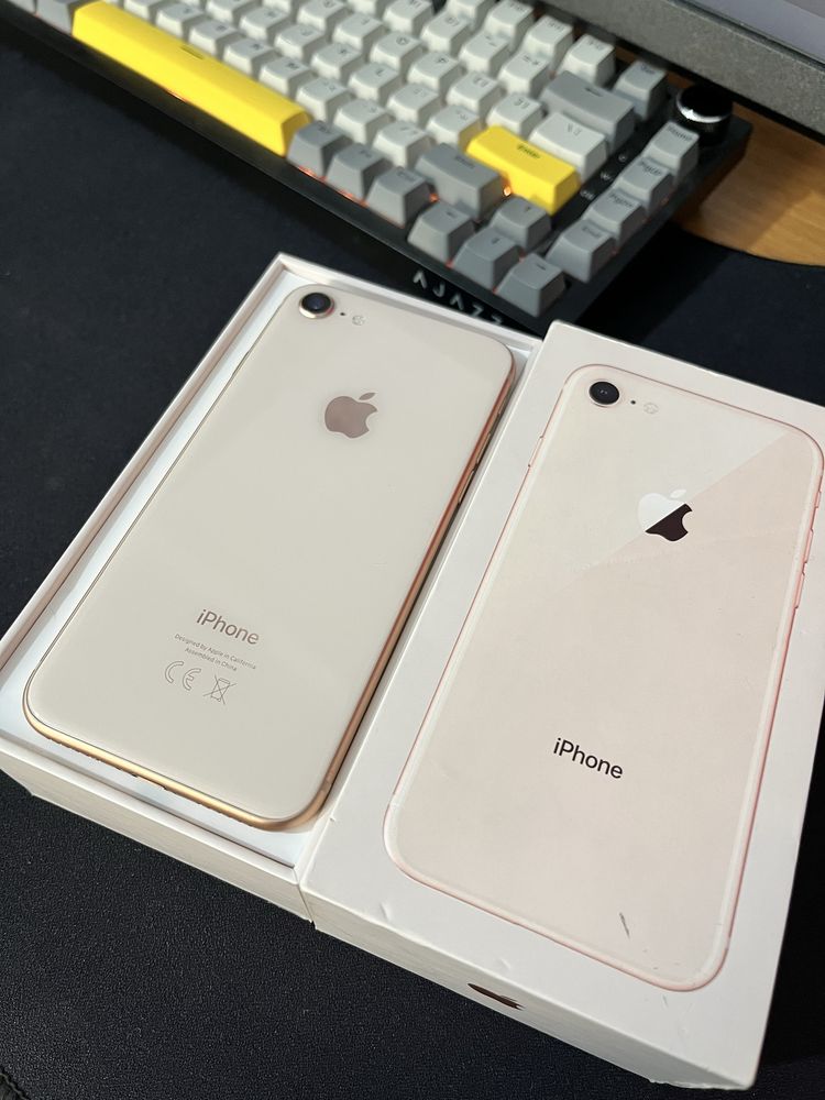 iPhone 8 Gold, 64 GB — Идеальное состояние