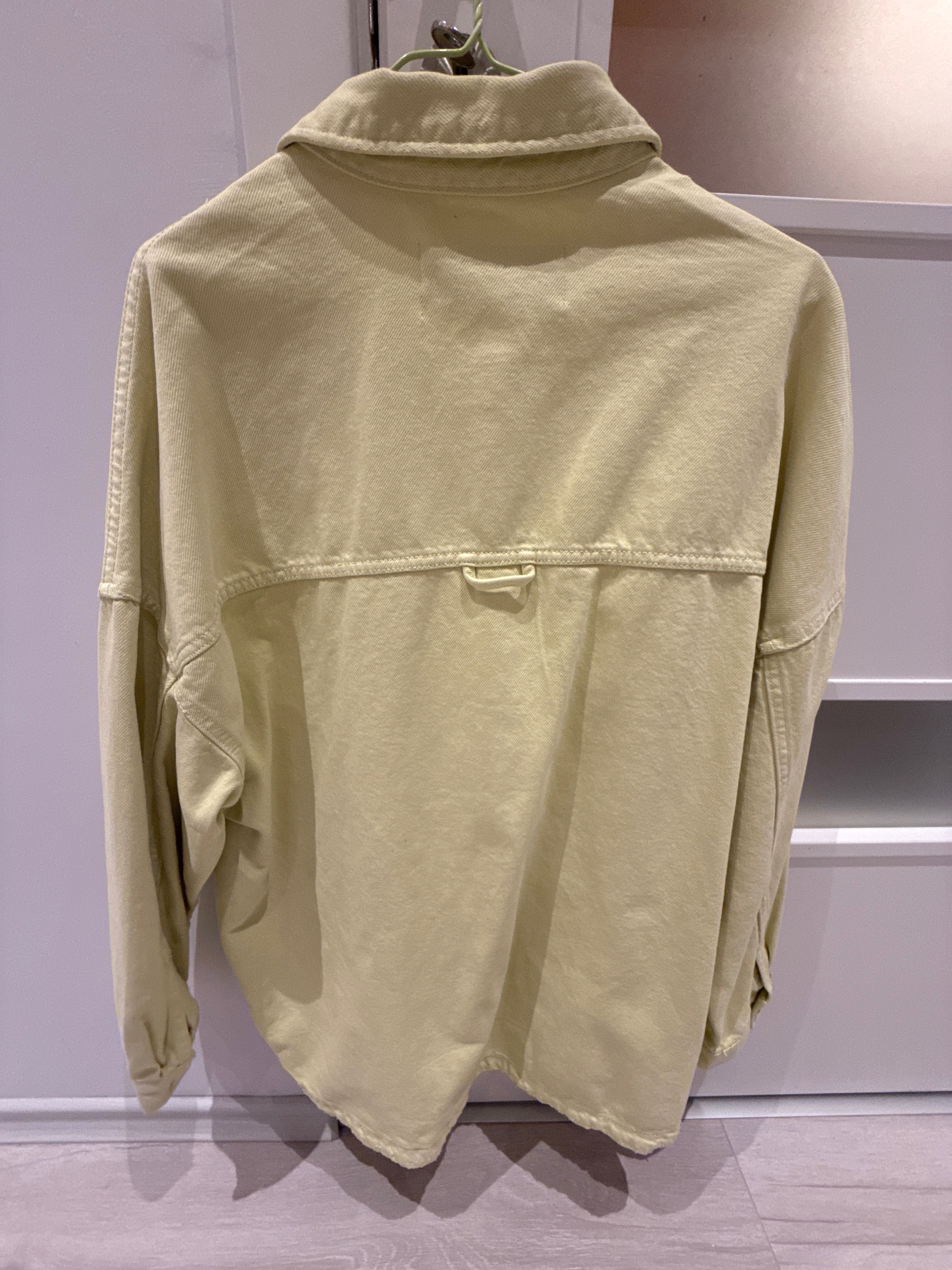 Дамско дънково яке bershka