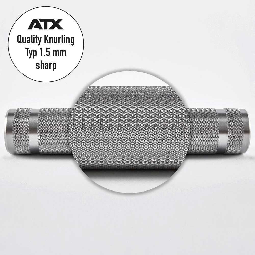 Олимпийски Прав Лост ATX® XTP® Raw Powerlifting Bar, 20 кг - 220 см