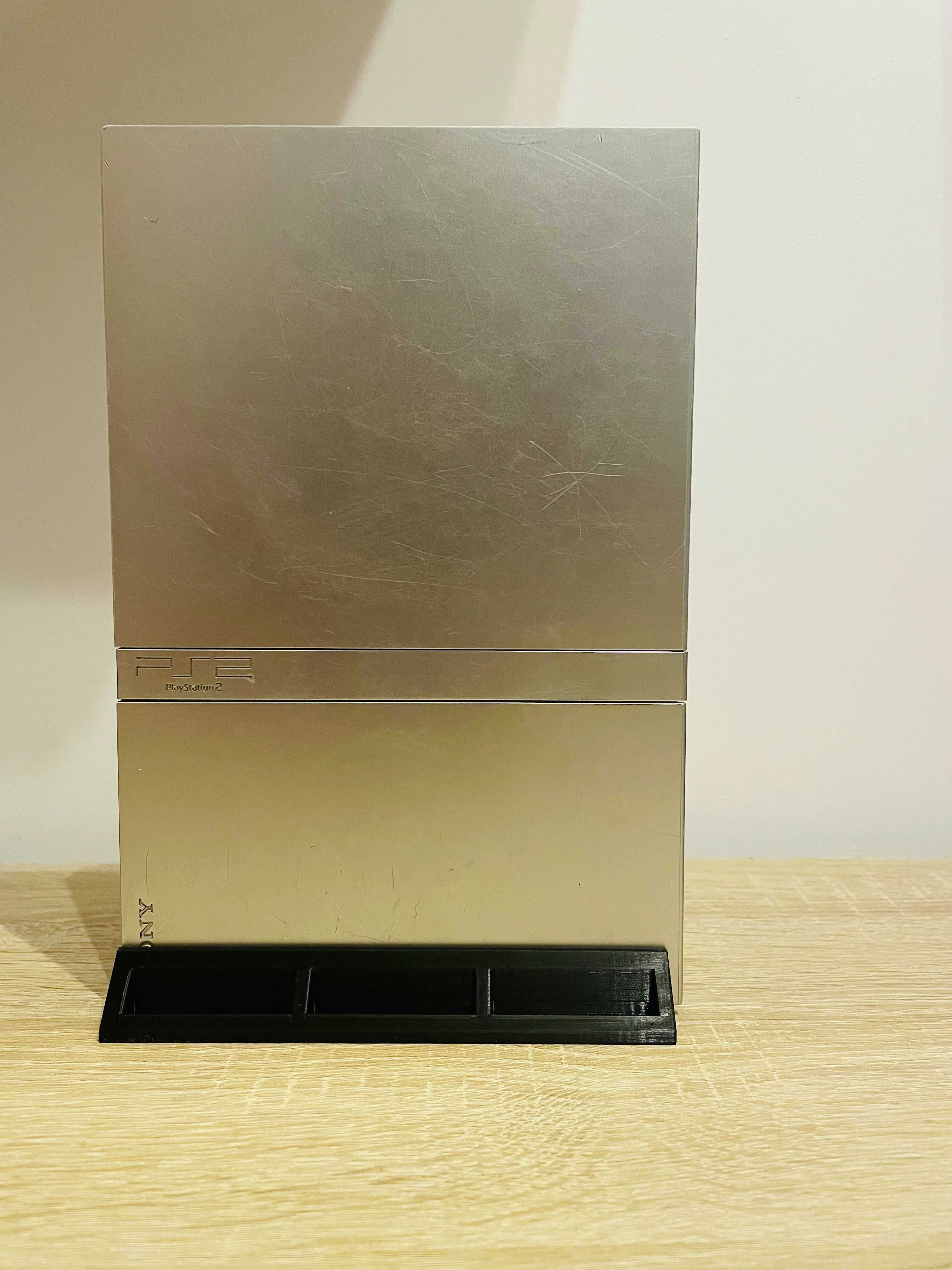 Playstation 2 slim suport vertical cu memory cards - accesorii PS2