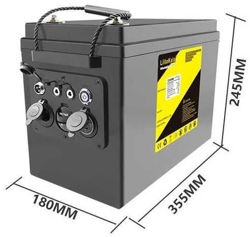 LiFePO4 12V 24V 36V 48V 6-300A UPS POWER BANK Aкумулатор кемпер солар
