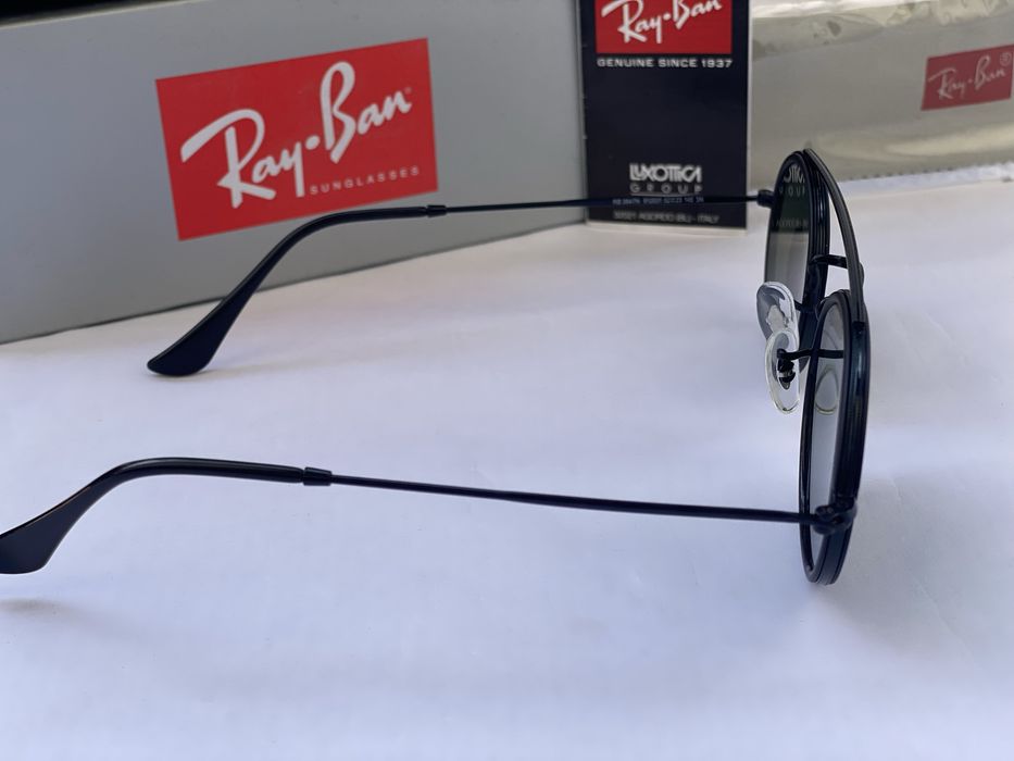 Ochelari de soare RAY BAN 3847 Round Double Bridge Noi