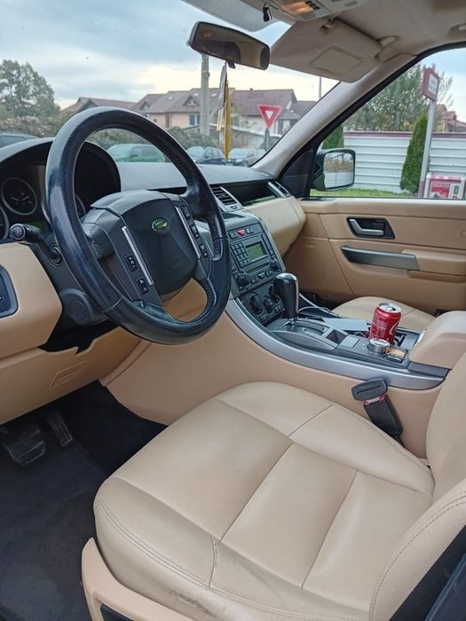 range rover sport 2.7 hse 2007 piele jante carlig 4x4