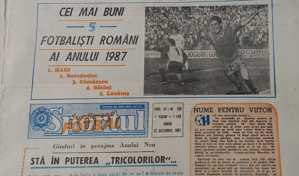 Ziarul Sportul supliment fotbal