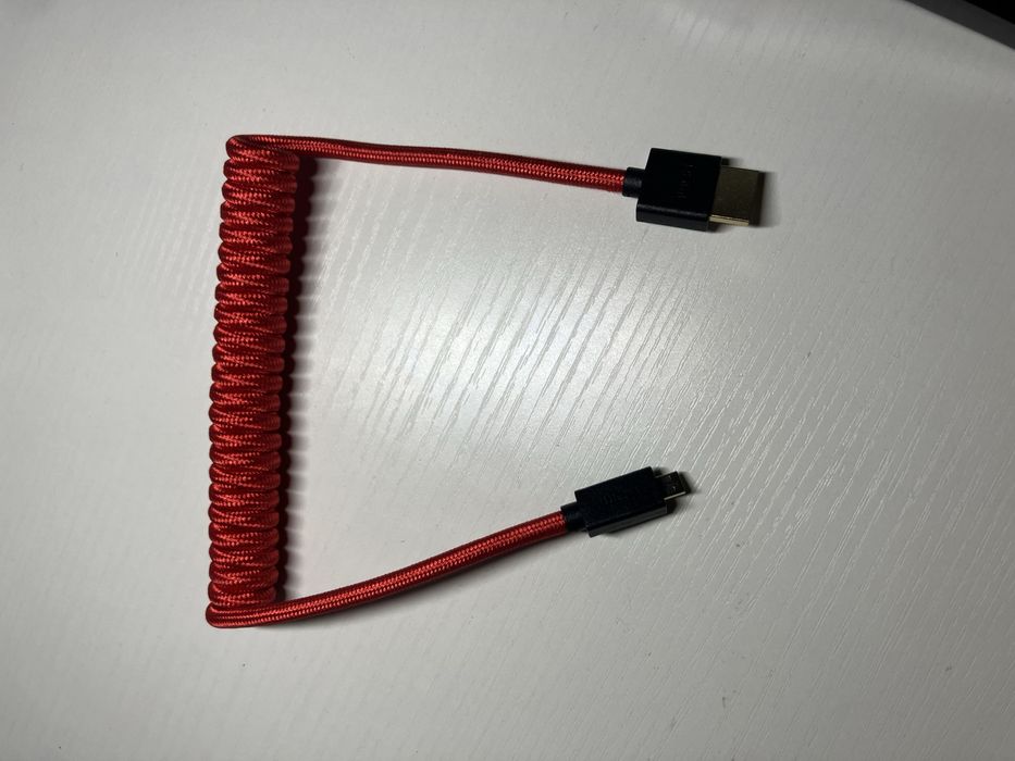 Плетенный micro hdmi 4k,8k