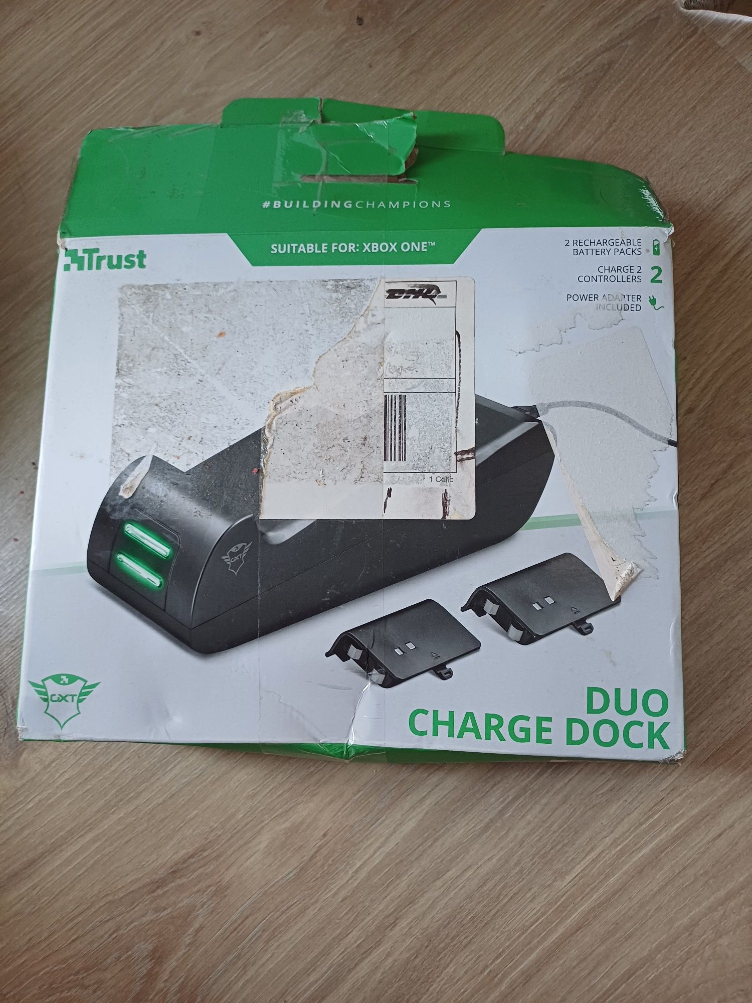 Trust GXT 247, Incarcator controler Xbox One,  duo charging dock