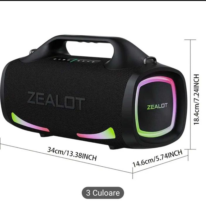 Zealot S79 Boxă Wireless, Subwoofer gen jbl