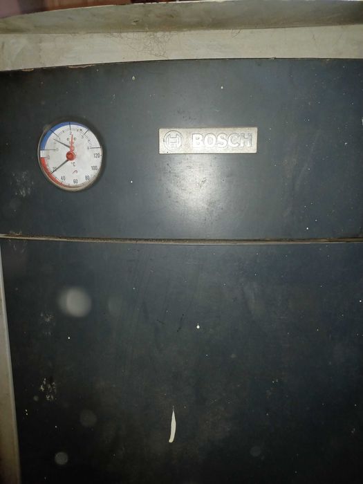 Котле на пелети BOSCH,горелка на пелети pellasX,шнек,бункер,димоотвод
