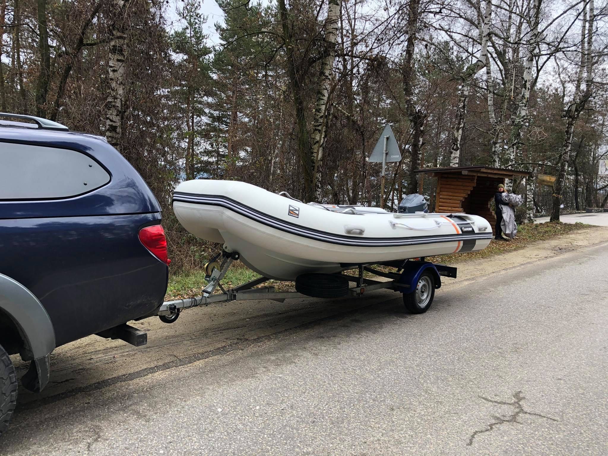 RIB лодка с алуминиев корпус и Yamaha 25