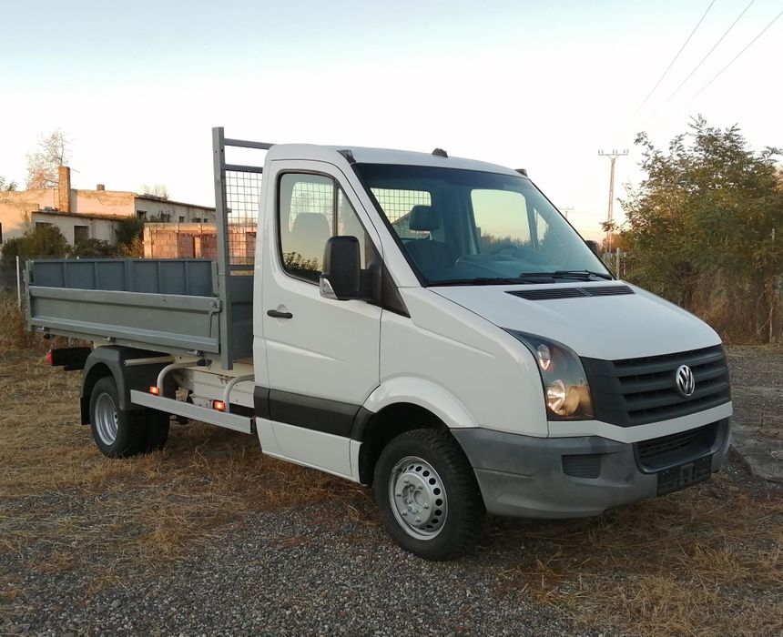 Vw Crafter  Bascula / Basculabil fab 2016 axa dubla clima 143000 km !