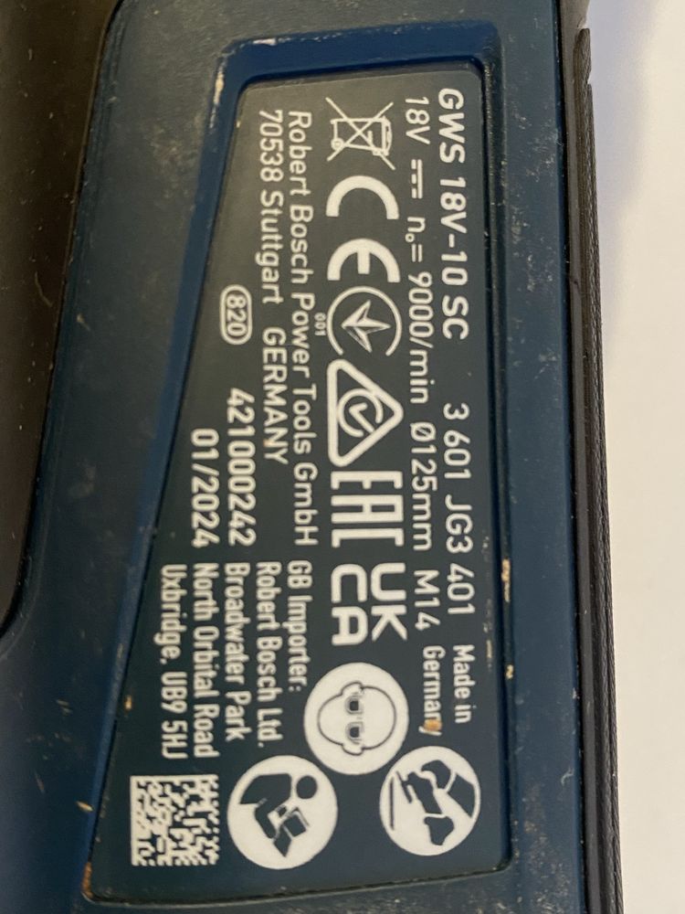 Bosch polixor unghiular flex GWS 18v-10sc