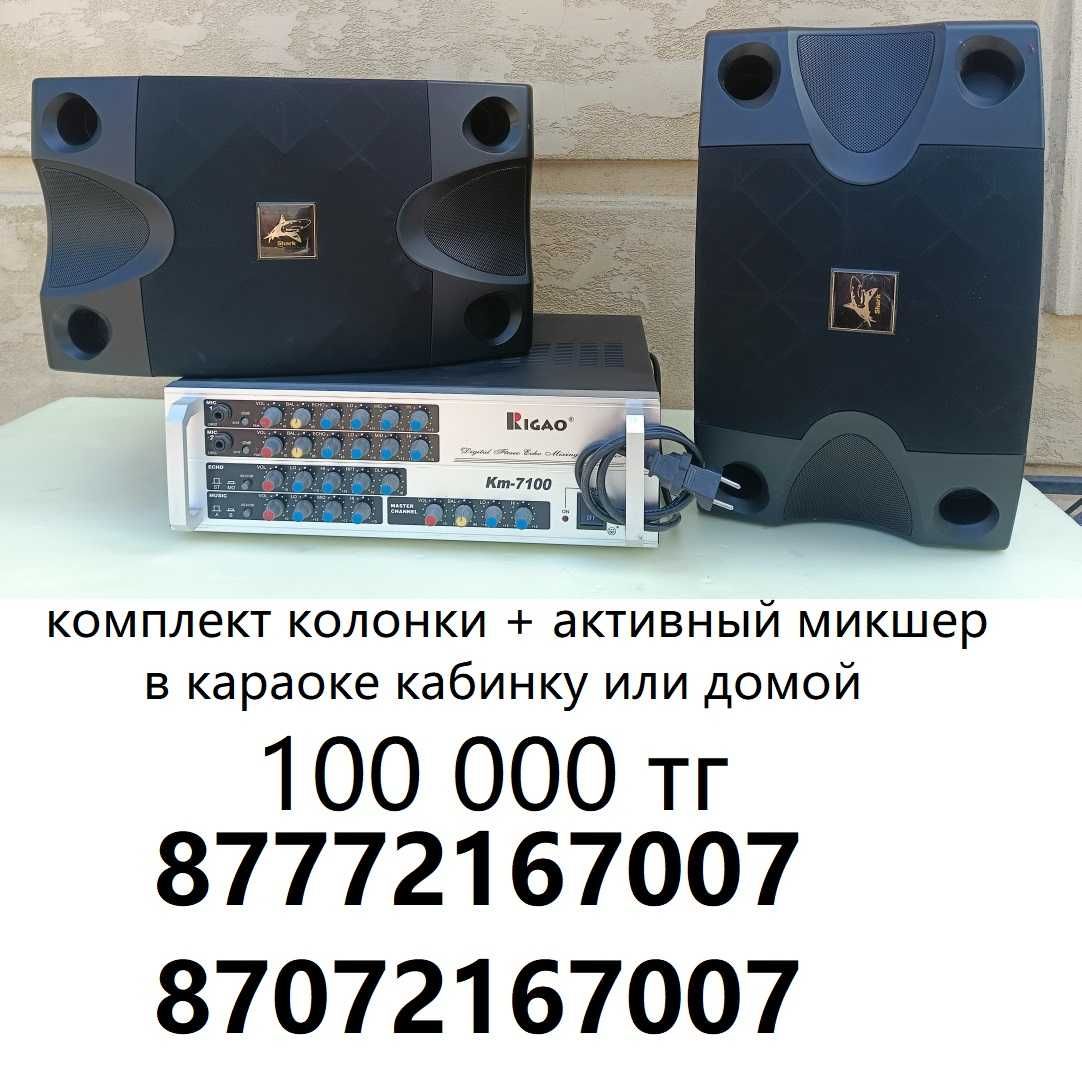 Колонки караочные пассивные