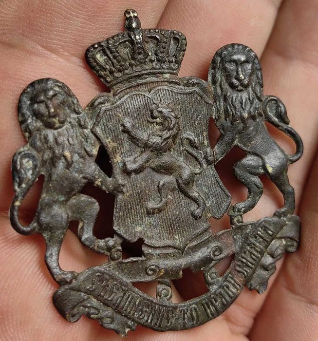 КНЯЖЕСКИ ЗНАК КОКАРДА Съединението Прави Силата Непочиствана