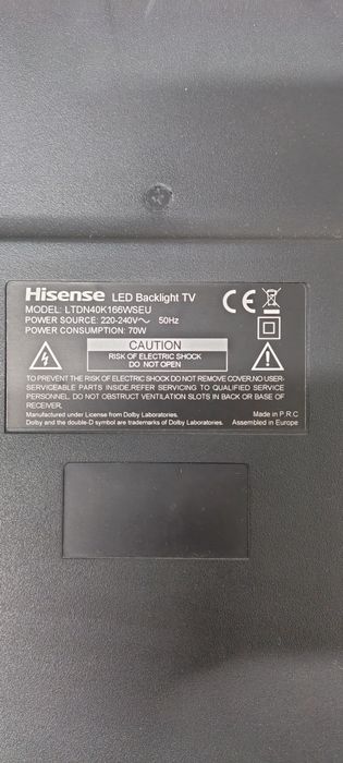 Tv HISENSE  SMART   102 cm