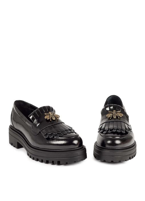 Pantofi piele lacuita