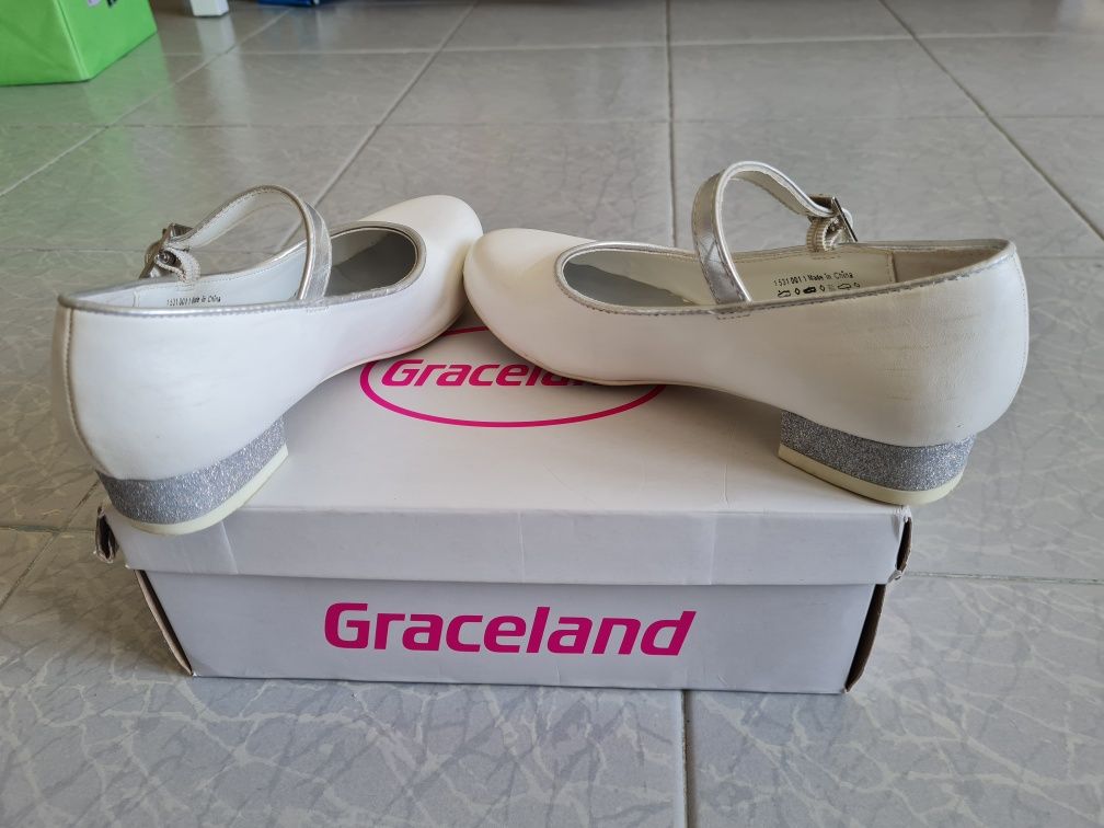 Бели детски обувки Graceland р-р 31