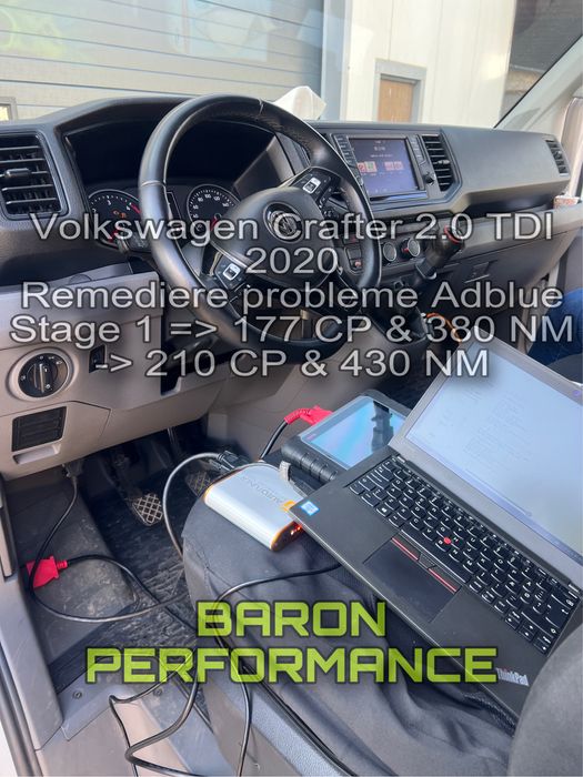 Chip Tuning Stage 1 Creștere de putere Diagnoza DPF EGR ADBLUE