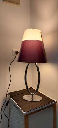 Cadou lampa veioza vintage colectie metal textil Eldon Anglia 1980