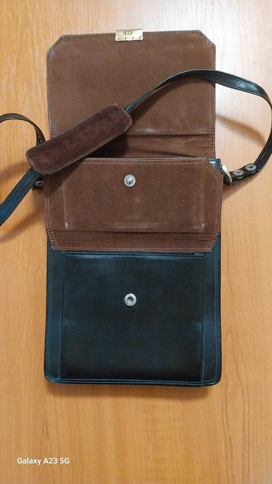 Borseta barbati, Davil Bag, piele naturala, noua