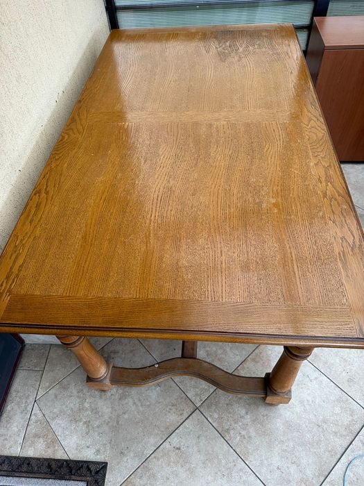 Masa Stejar Masiv extensibilă