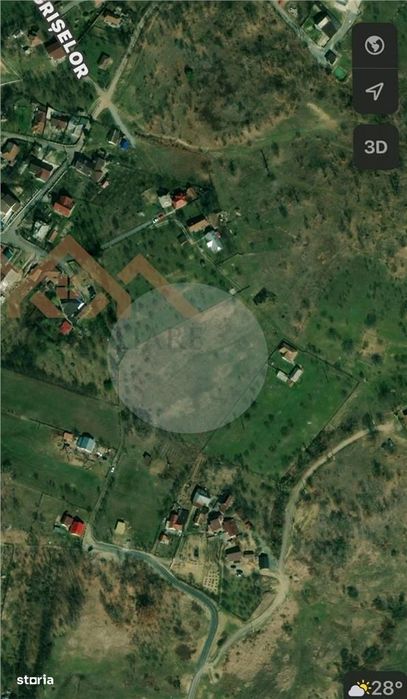 Teren intravilan, la iesire din Baia Mare spre Baia Sprie