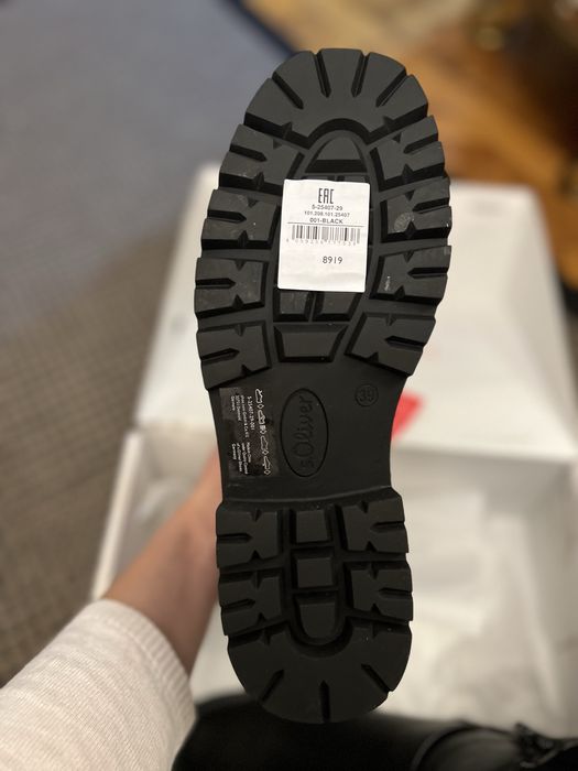 Ghete S. Oliver piele ecologic si lant marime 39