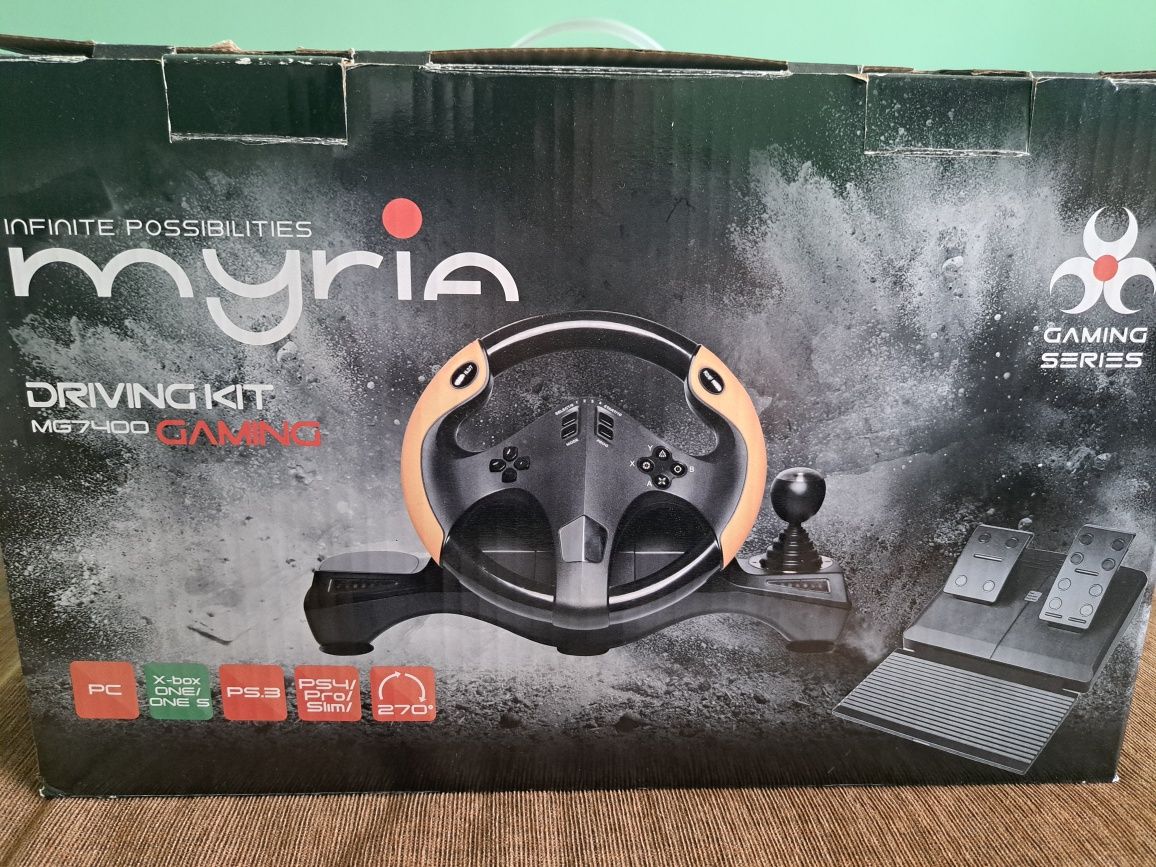 Volan Myria MG7400. Compatibil PC. PS4/5. Laptop. Xbox